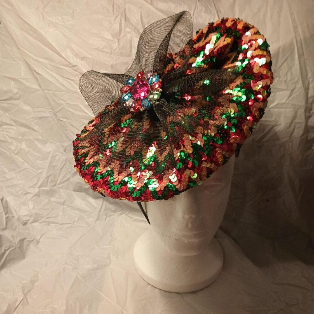 SUMMER CLEARANCE SALE -- MULTI COLOR TOPPER FOR CHURCH AND SPECIAL OCCASIONS